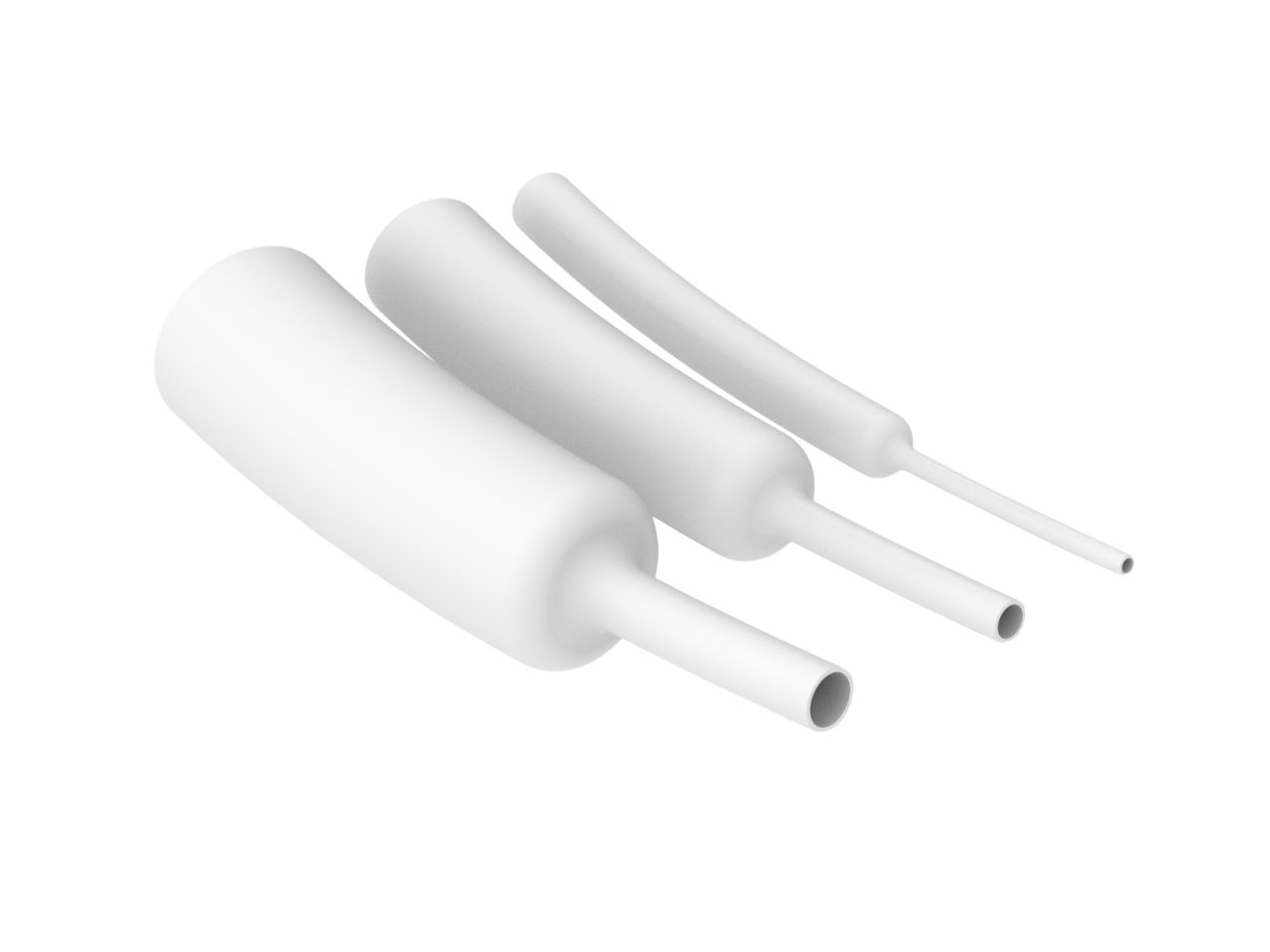 TE Connectivity Adhesive Lined Heat Shrink Tubing, White 6mm Sleeve Dia. x 1.2m Length 0.125 Ratio, RNF-3000 Series