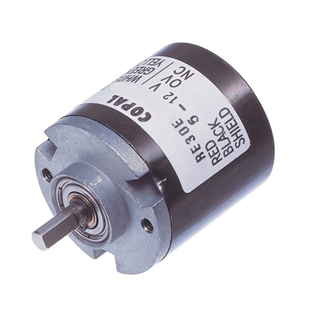 Nidec Components 5 → 12V 800 Pulse Optical Encoder with a 4 mm