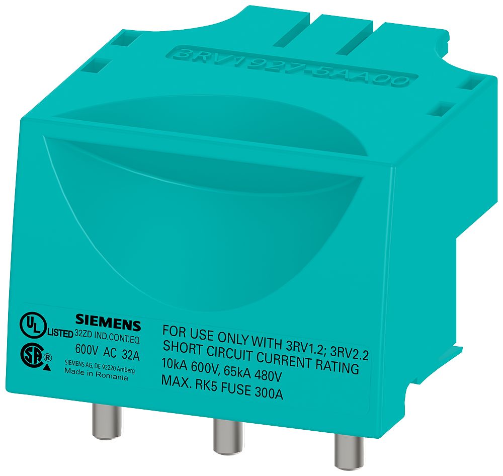 Siemens 3RV Connection Plug for use with Circuit breaker Size S0