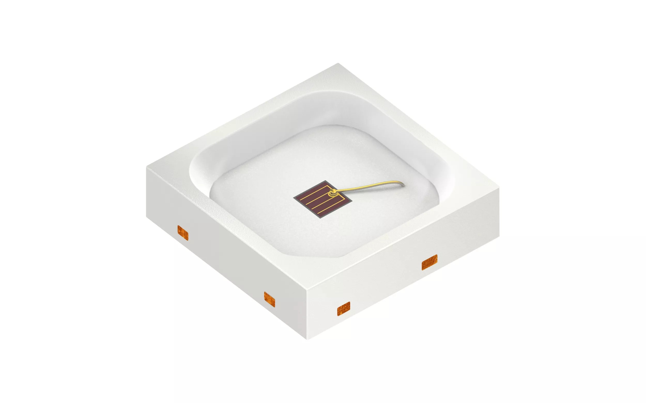Osram Opto2.2 V Yellow LED SMT  SMD, KY DDLM32.23 KY DDLM32.23-GPHP-36-D1G2