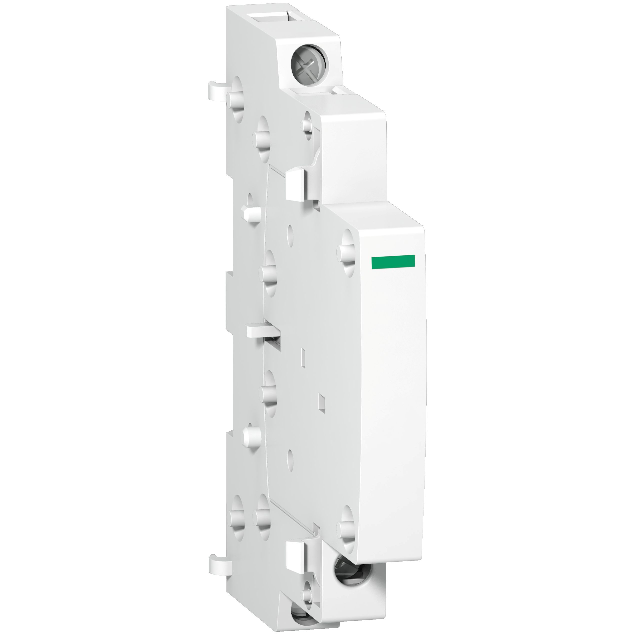 Schneider Electric Auxiliary Contact Block, 1 Contact, 1CO, DIN Rail Mount, TeSys GAC0