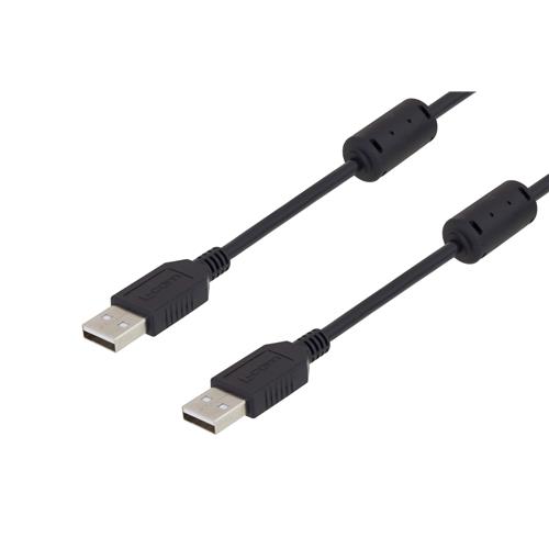 L-Com USB 2.0, Male USB A to Male USB A, 5m