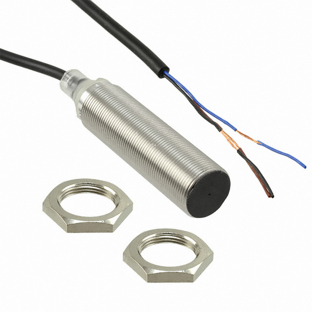 Omron Inductive Threaded Barrel Proximity Sensor, M18, 8 mm Detection, NPN NO, 10 → 30 V dc