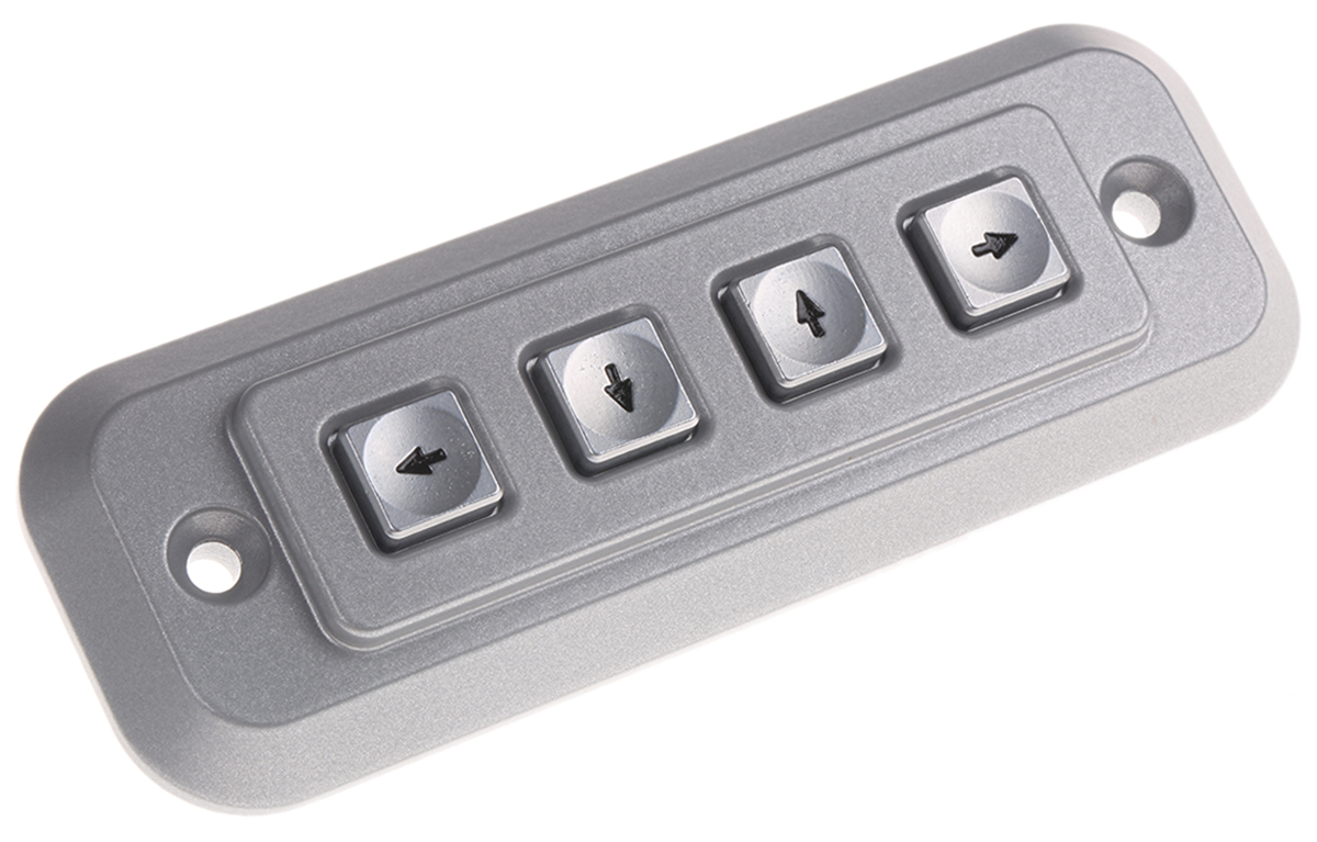 Storm IP65 4 Key Die Cast Zinc Keypad