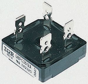 Vishay Bridge Rectifier, 35A, 1000V, 4-Pin