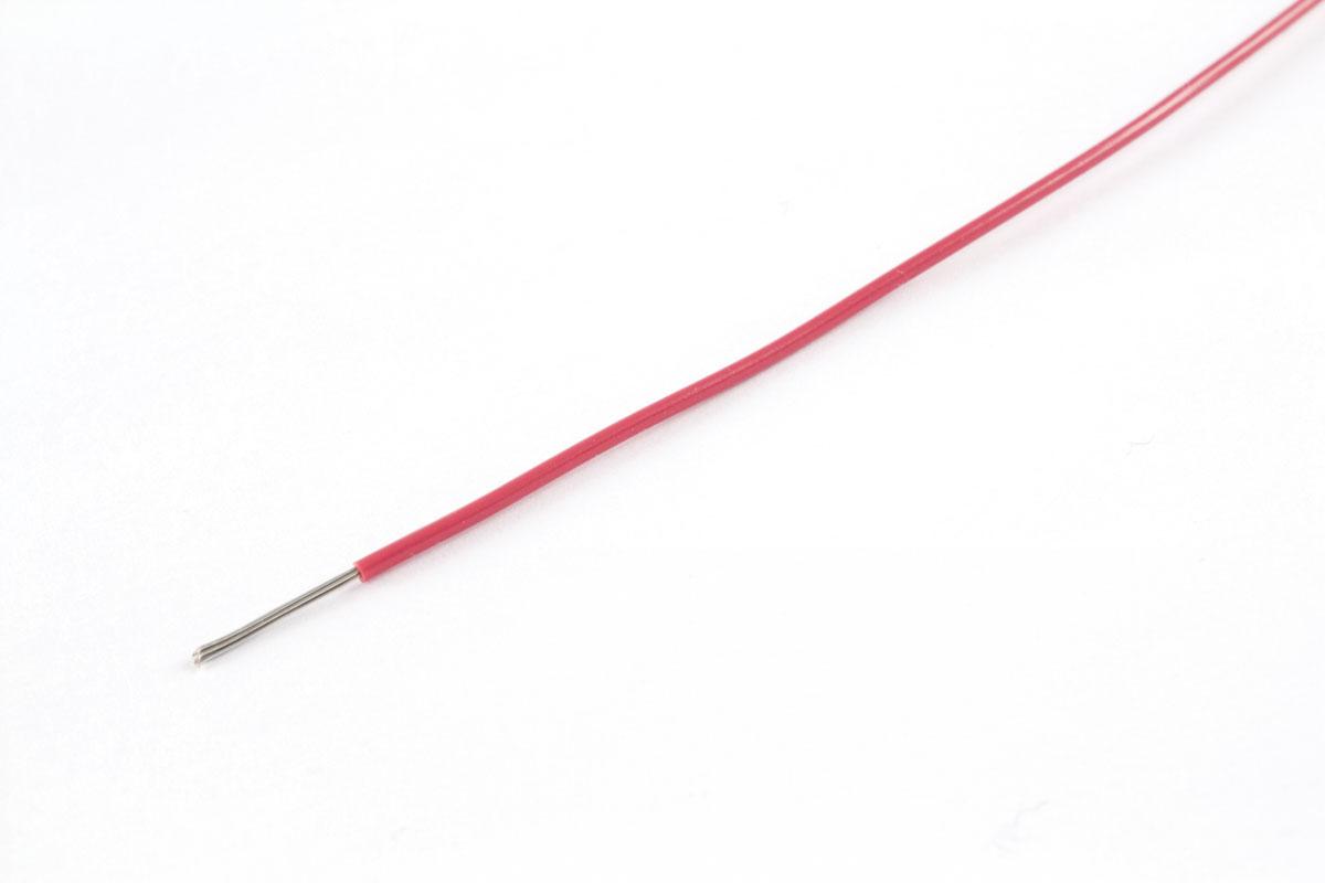 AXINDUS KY Series Red 1 mm² Hook Up Wire, 18 AWG, 32 x 0.2 mm, 200m, PVC Insulation, KY33A04R