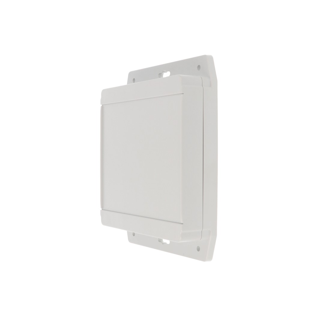 Hammond 1555F Series Grey Polycarbonate Enclosure, IP66, IP68, Flanged, Grey Lid, 140 x 140 x 37mm