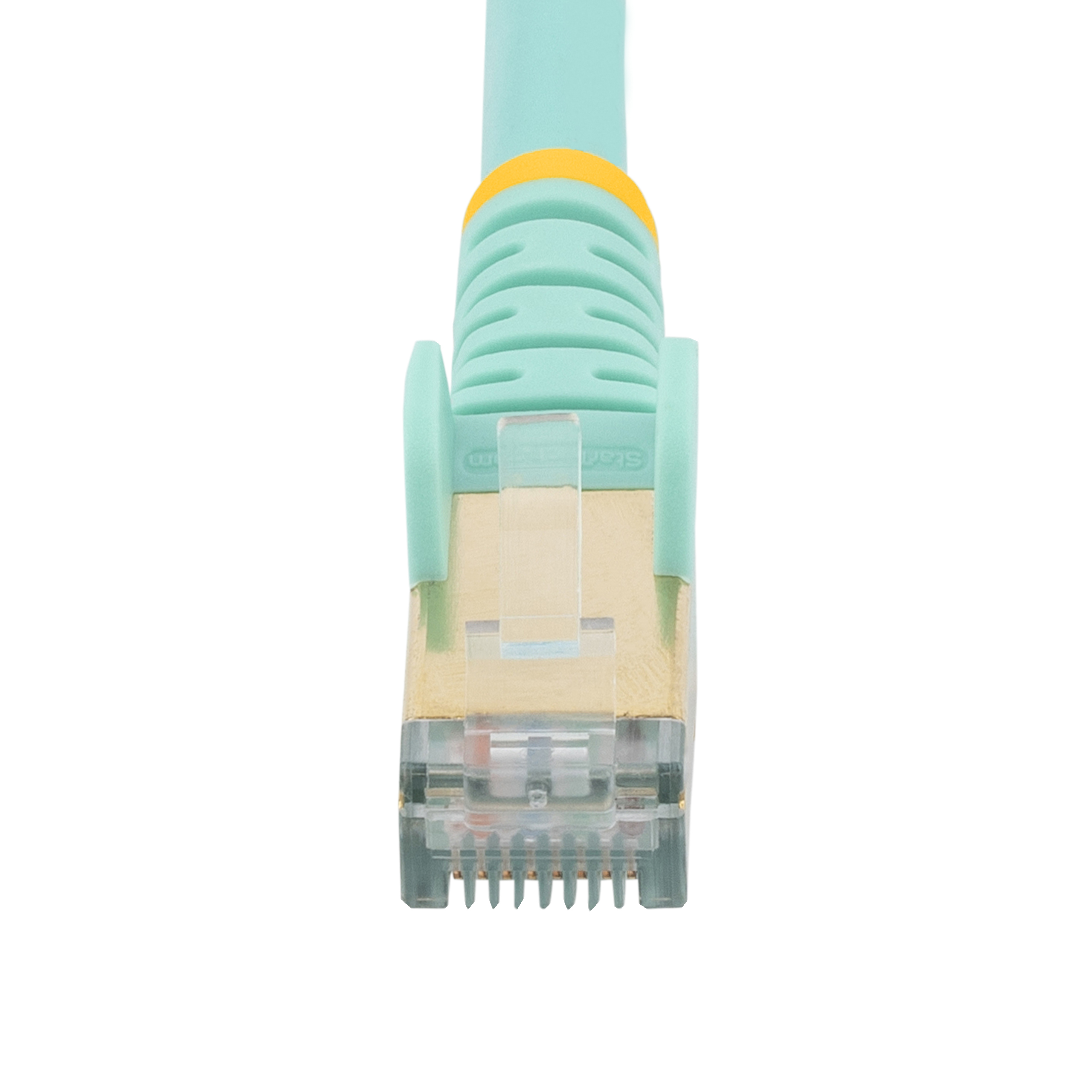 StarTech.comCAT6a - 10Gbit/s, 1m Cat6a, Light Blue RJ45 to Male RJ45 Male, STP Shielded, Terminated PVC Sheath
