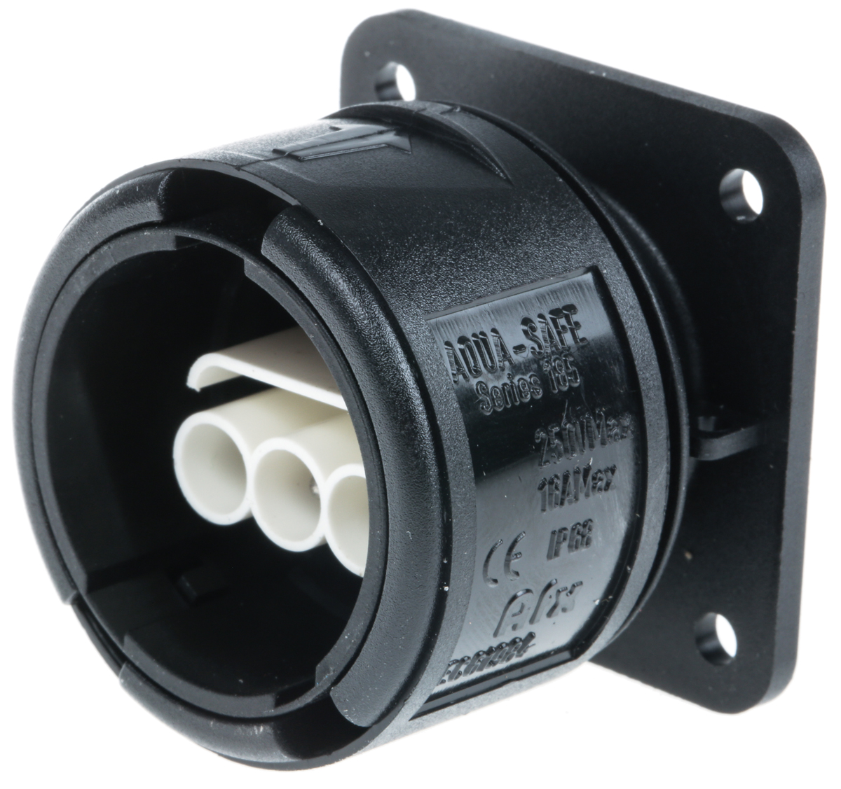 ABB 3 Pole IP68 Rating Panel Mount Female IEC Connector Rated At 16A