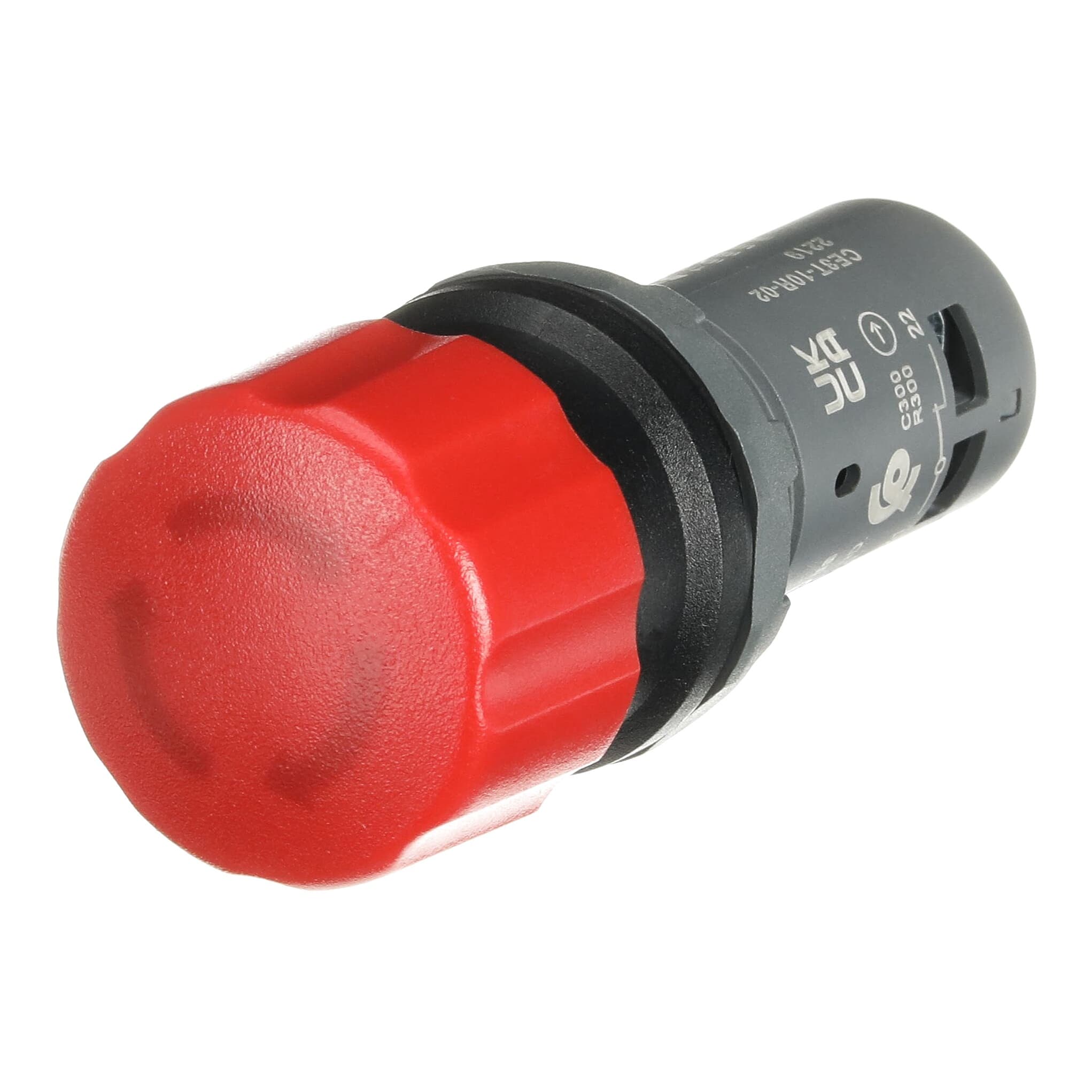 ABB Compact Series Twist Release Emergency Stop Push Button, Panel Mount, 2NC, IP66, IP67, IP69K