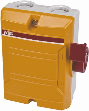 ABB 3 Pole Isolator Switch - 16A Maximum Current