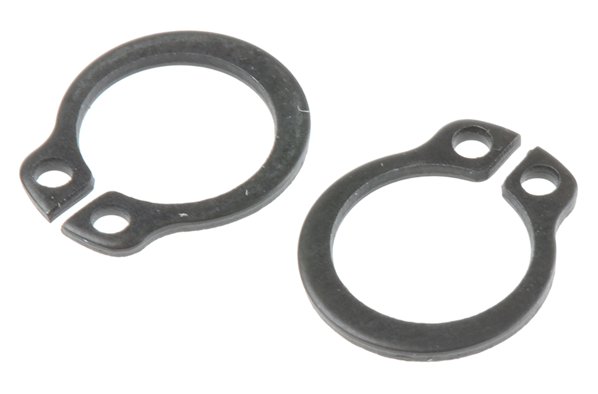 RS PRO Steel External Circlip, 10mm Shaft Diameter, 9.6mm Groove Diameter