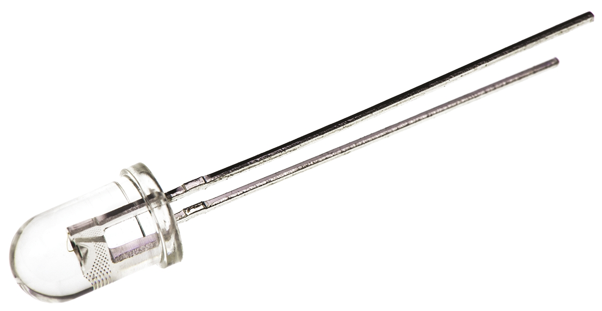 TSHF6410 Vishay, 890nm IR LED, 5mm (T-1 3/4) Through Hole package
