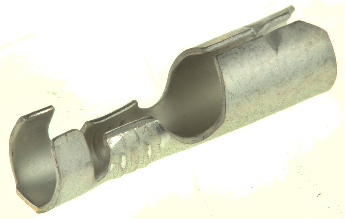 TE Connectivity, 170021 Uninsulated Crimp Bullet Connector, 0.5mm² to 2.27mm², 20AWG to 14AWG, 4mm Bullet diameter
