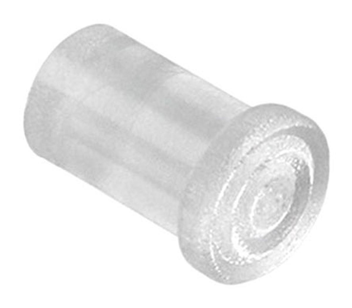 LMC_020_CTP VCC, Panel Mount LED Light Pipe, Clear Round Lens, Clear LED included