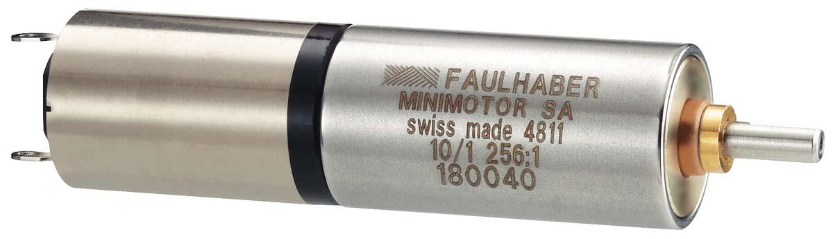 Faulhaber Brushed Geared DC Geared Motor, 0.36 W, 12 V dc, 10 Ncm, 15 rpm, 2mm Shaft Diameter