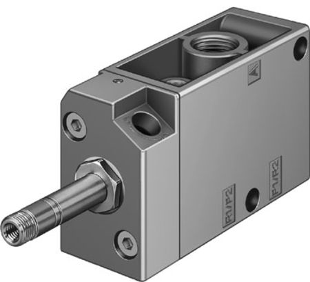 Festo 3/2 Closed, Monostable Pneumatic Solenoid/Pilot-Operated Control Valve - Electrical G 1/4 MFH Series, 535901