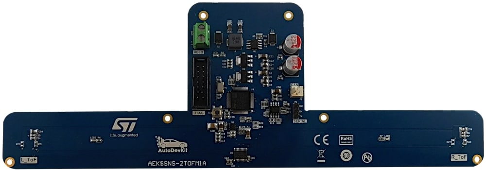 STMicroelectronics AutoDevKit Gesture Sensor Evaluation Kit for SPC582B60E1, AEK-SNS-2TOFM1 Motion Sensing, Trunk