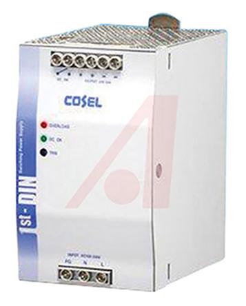 Cosel KHEA480F Switched Mode DIN Rail Power Supply, 85 → 264V ac ac Input, 24V dc dc Output, 20A Output, 480W