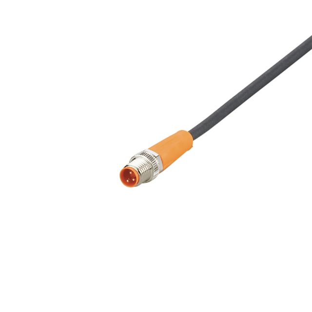ifm electronic Male 3 way M8 to Female 5 way M12 Communication Cable, 2 m