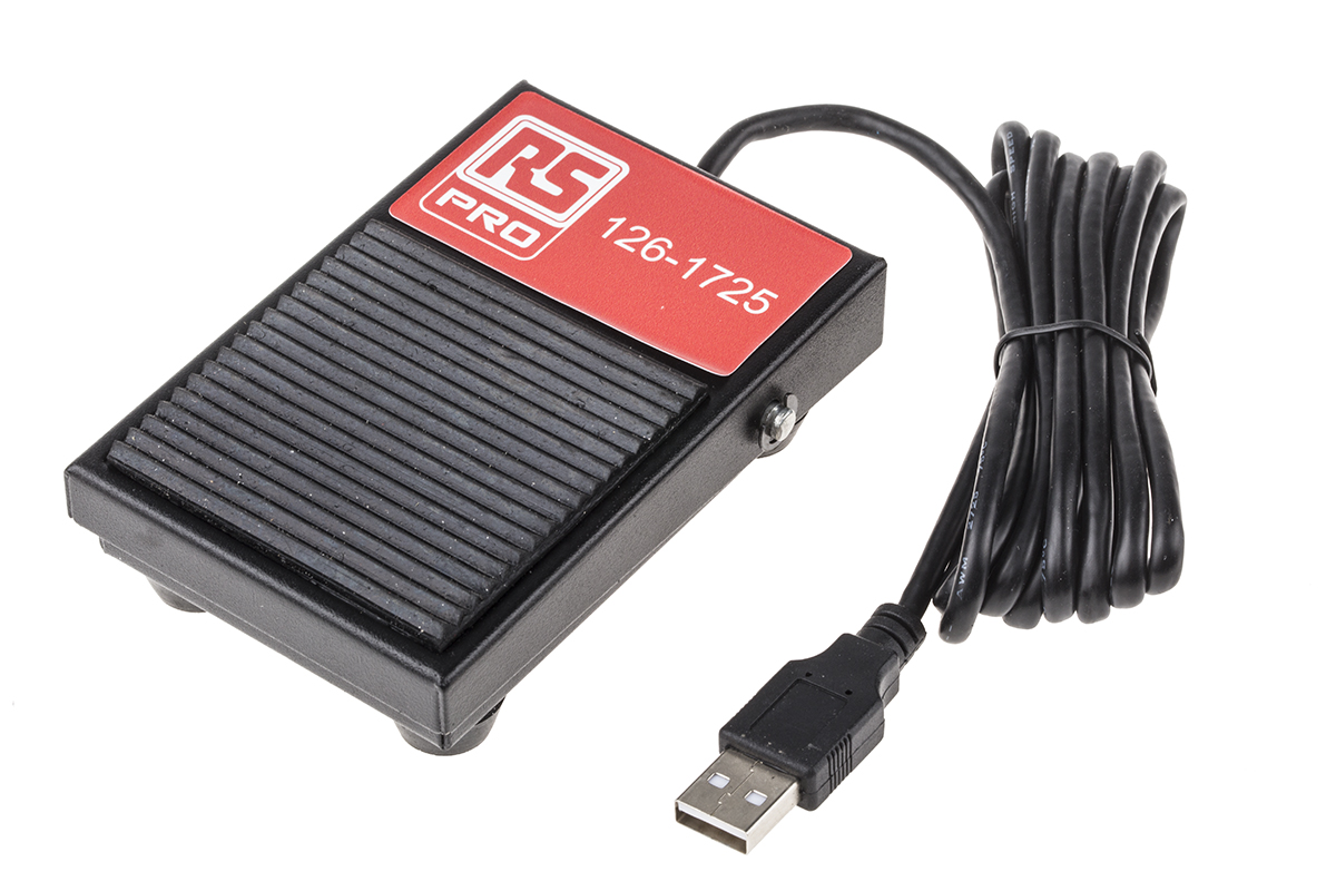RS PRO Foot Pedal, For Wifi Digital Microscope