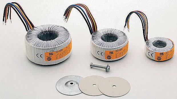 Nuvotem Talema 230V ac, 2 x 55V ac Toroidal Transformer, 80VA 2 Output