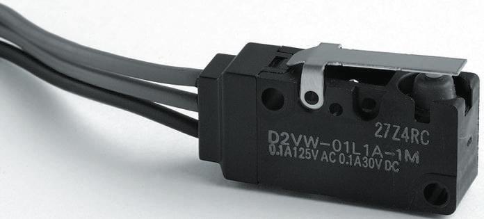 Omron Roller Lever Micro Switch, Solder Terminal, 5 A @ 250 V ac, SPDT, IP67