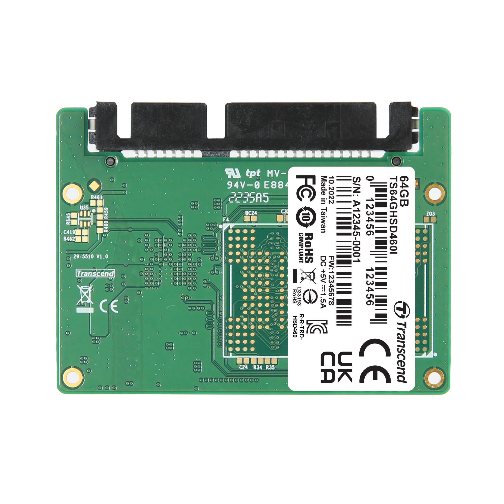 Transcend HSD460I Half-Slim Internal SSD