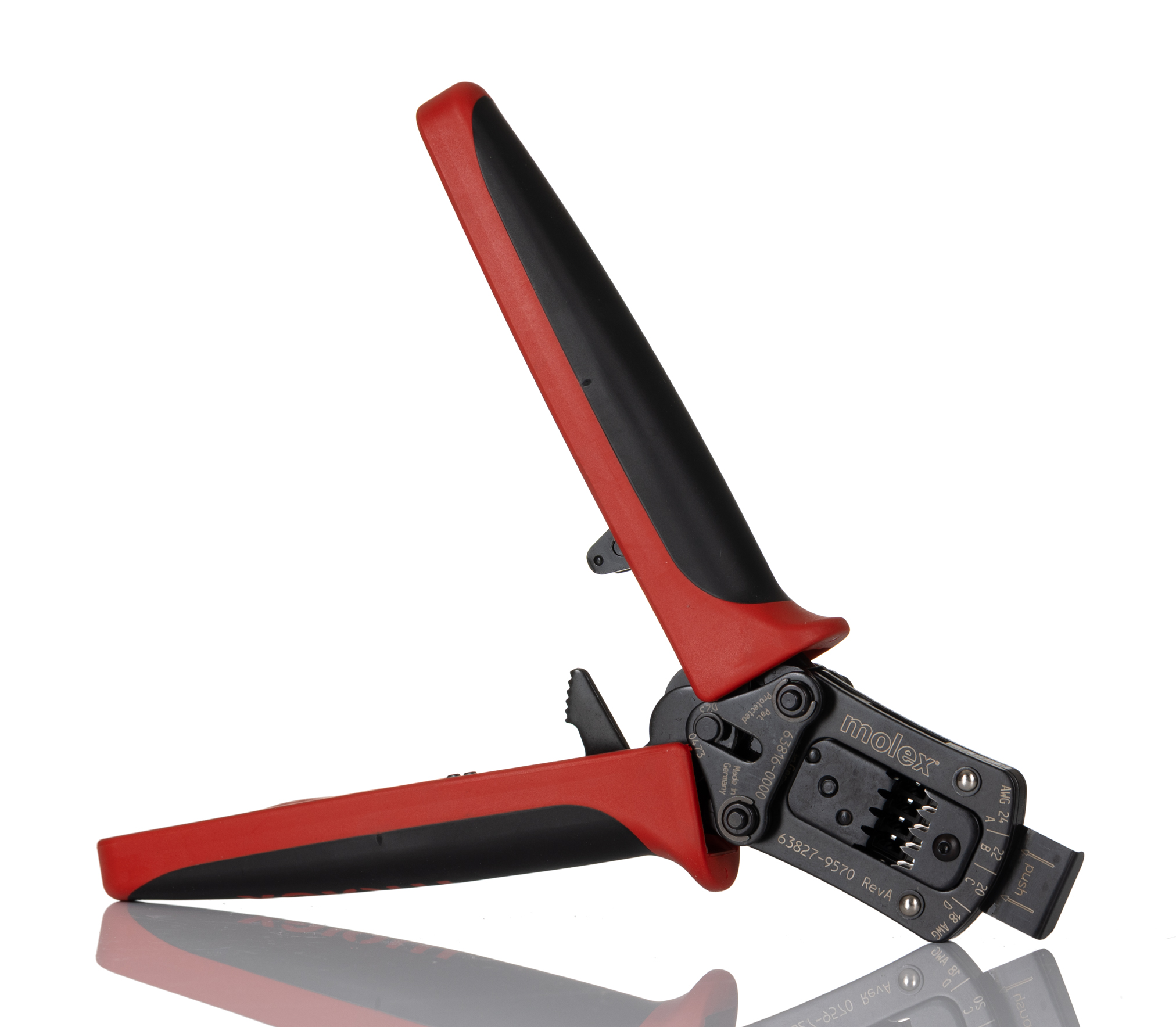 Molex 207129 Hand Ratcheting Crimp Tool for KK 3.96mm Connectors