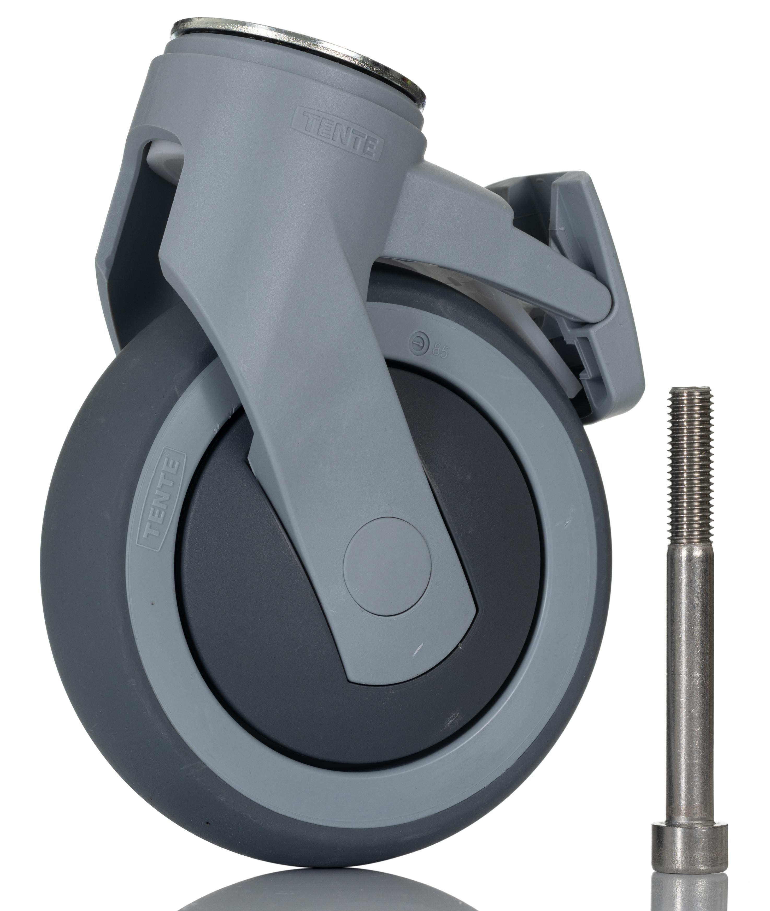 Tente Swivel Castor Wheel, 100kg Capacity, 125mm Wheel