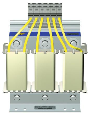 EPCOS, B86301U 45A 520 V ac 50/60Hz, Chassis Mount EMC Filter, Terminal Block 3 Phase
