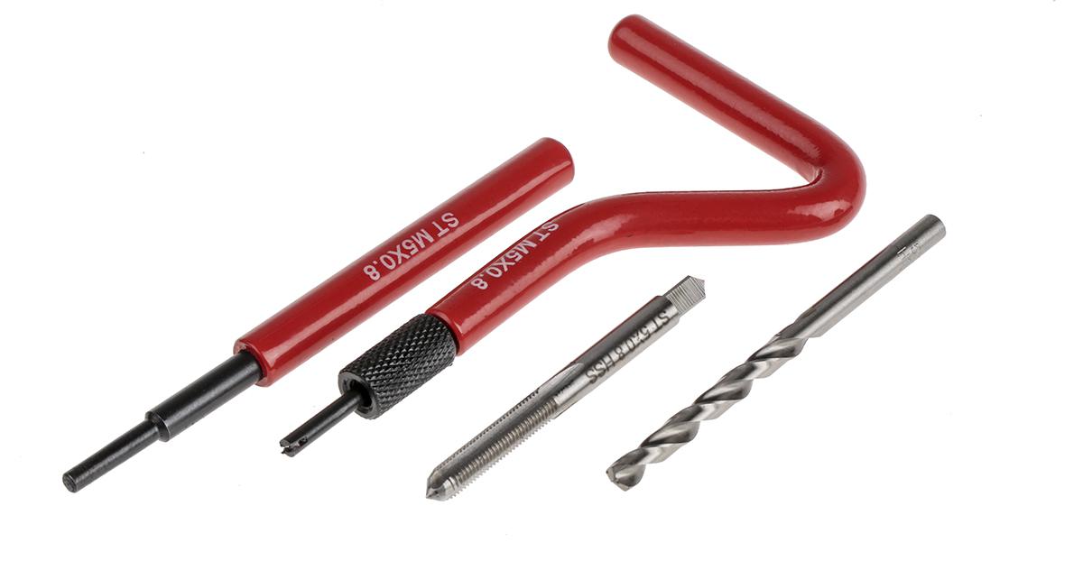 RS PRO 19 piece M5 x 0.8 Thread Repair Kit