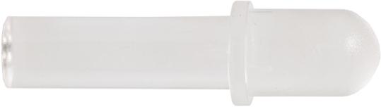 PLP5-500 Bivar, Rear Panel Mount LED Light Pipe, Clear Dome Lens