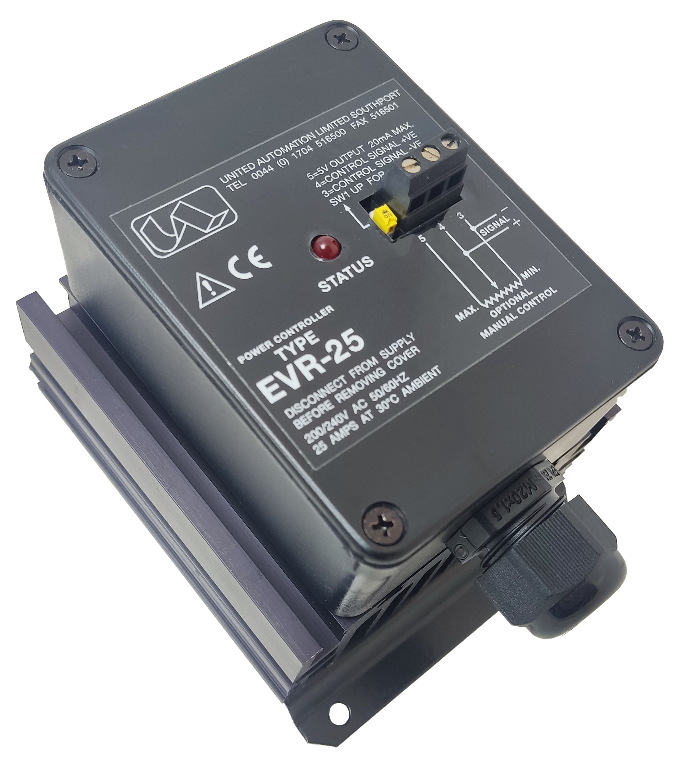 United Automation EVR-25BF, AC Burst Fire Controller