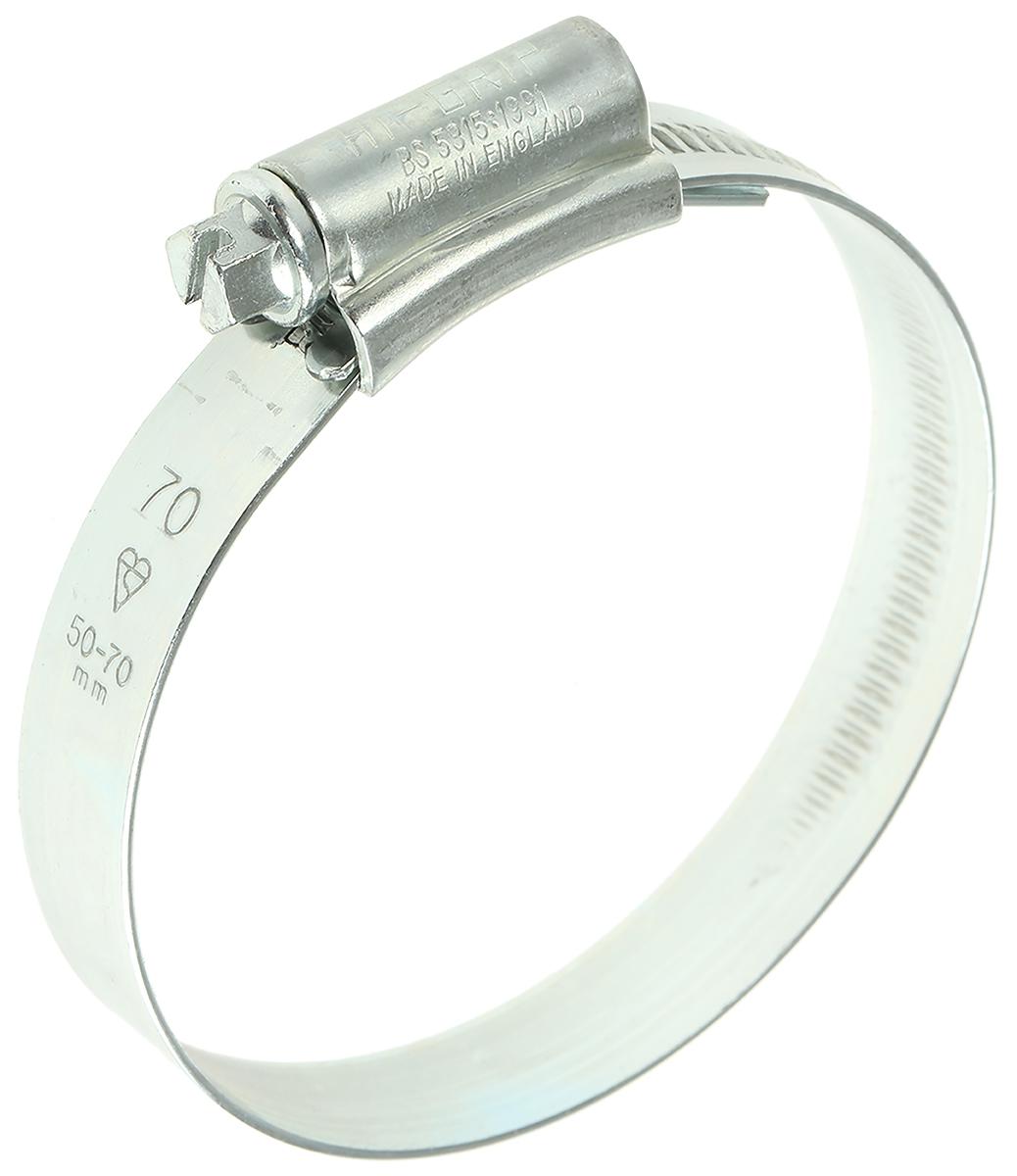 HI-GRIP Steel Slotted Hex Worm Drive, 13mm Band Width, 55 → 70mm ID