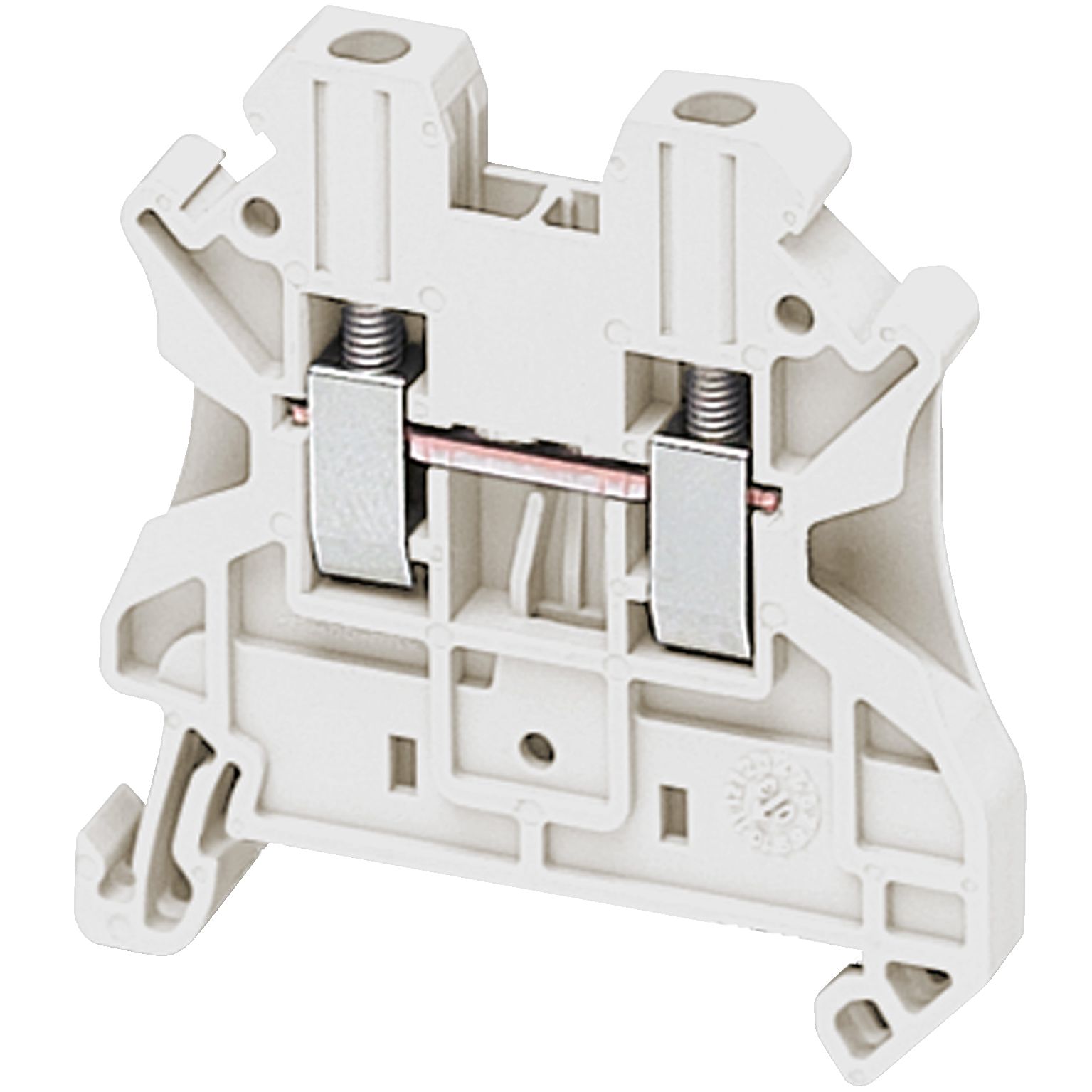 Schneider Electric NSYTRV22WH Linergy TR Series White, 2.5mm², 1-Level, Screw Termination, CSA
