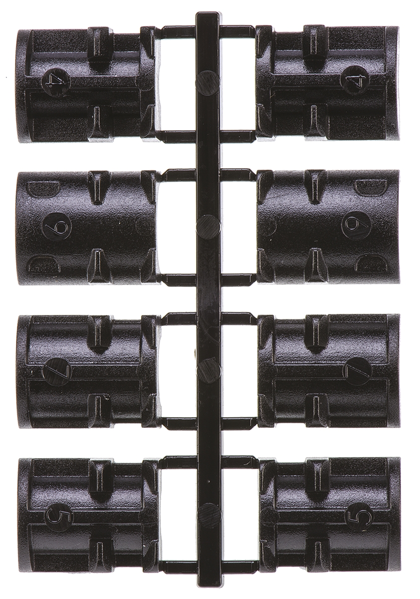 TE Connectivity ADK Series Zinc Angled D Sub Backshell, 9 Way, Strain Relief
