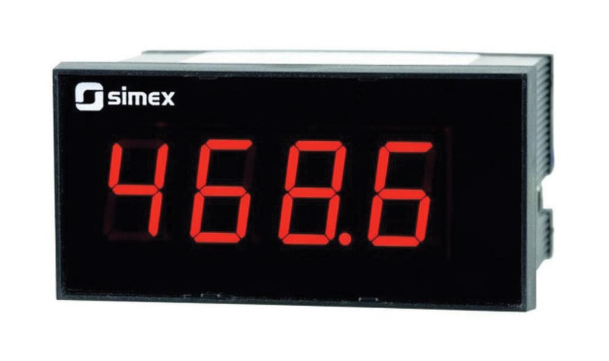 Simex LED Digital Panel Multi-Function Meter, 45mm x 91mm