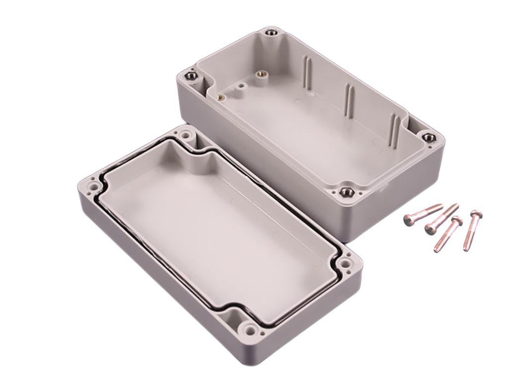 Hammond 1554 Series ABS Enclosure, IP66, 6.30 x 3.50 x 3.50in