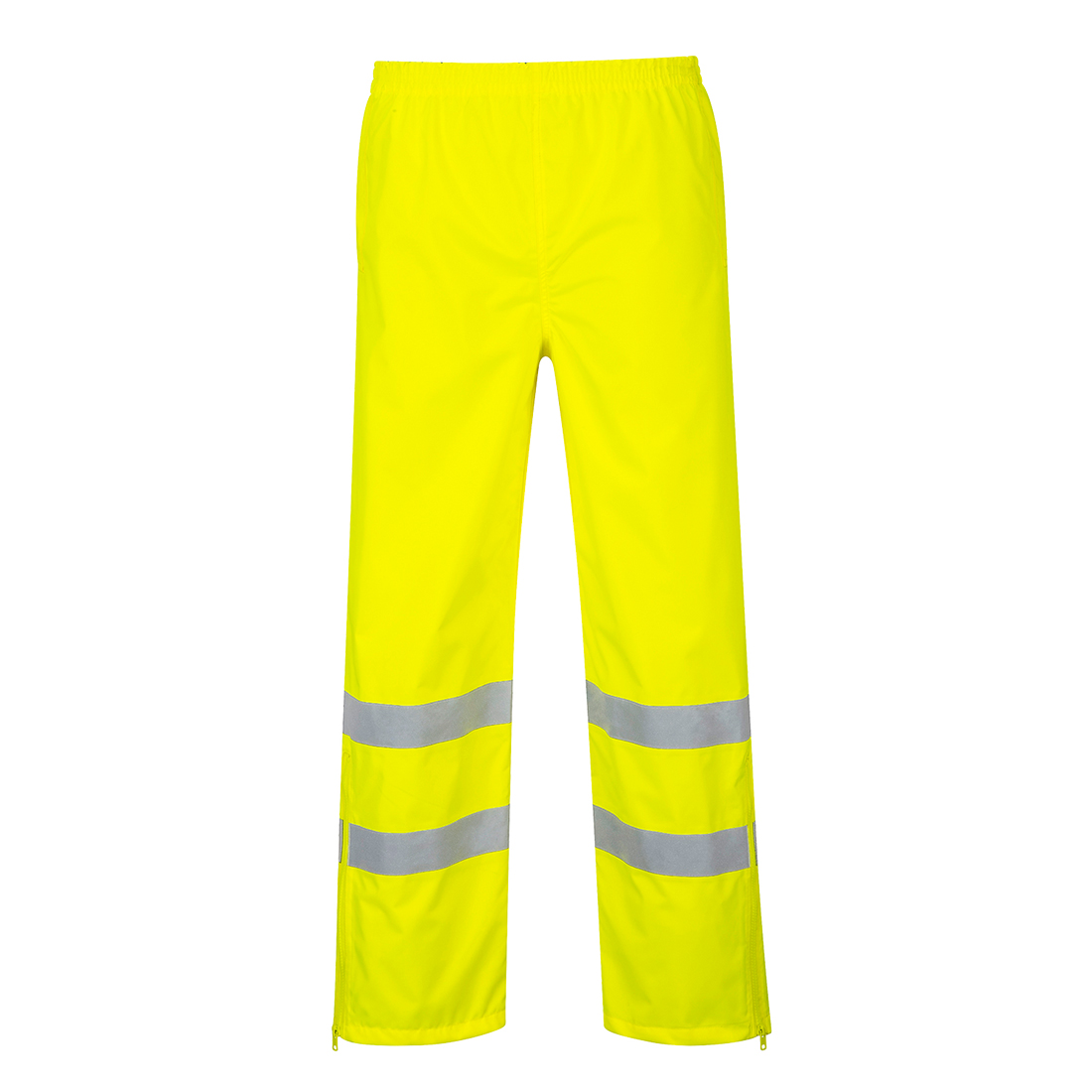 Portwest Navy, Yellow Hi Vis Trouser Waterproof 96 cm 2XL Leg Length 78cm