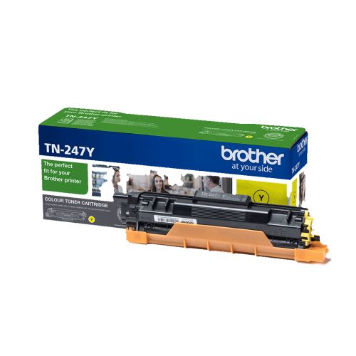 Brother TN247Y Yellow Toner Cartridge, Brother Compatible