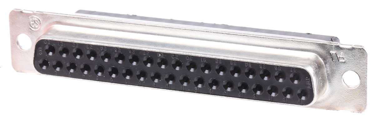 TE Connectivity Amplimite HDP-20 37 Way Cable Mount D-sub Connector Socket