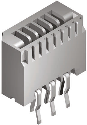 Molex, Easy-On, 52045 1.25mm Pitch 32 Way Straight Female FPC Connector, Vertical Contact