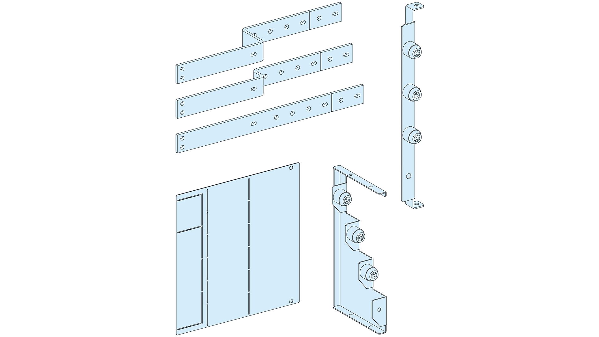 Schneider Electric Cable Tie Assemblies, Connection Transfer Assembly x 577 mm, Pk-1