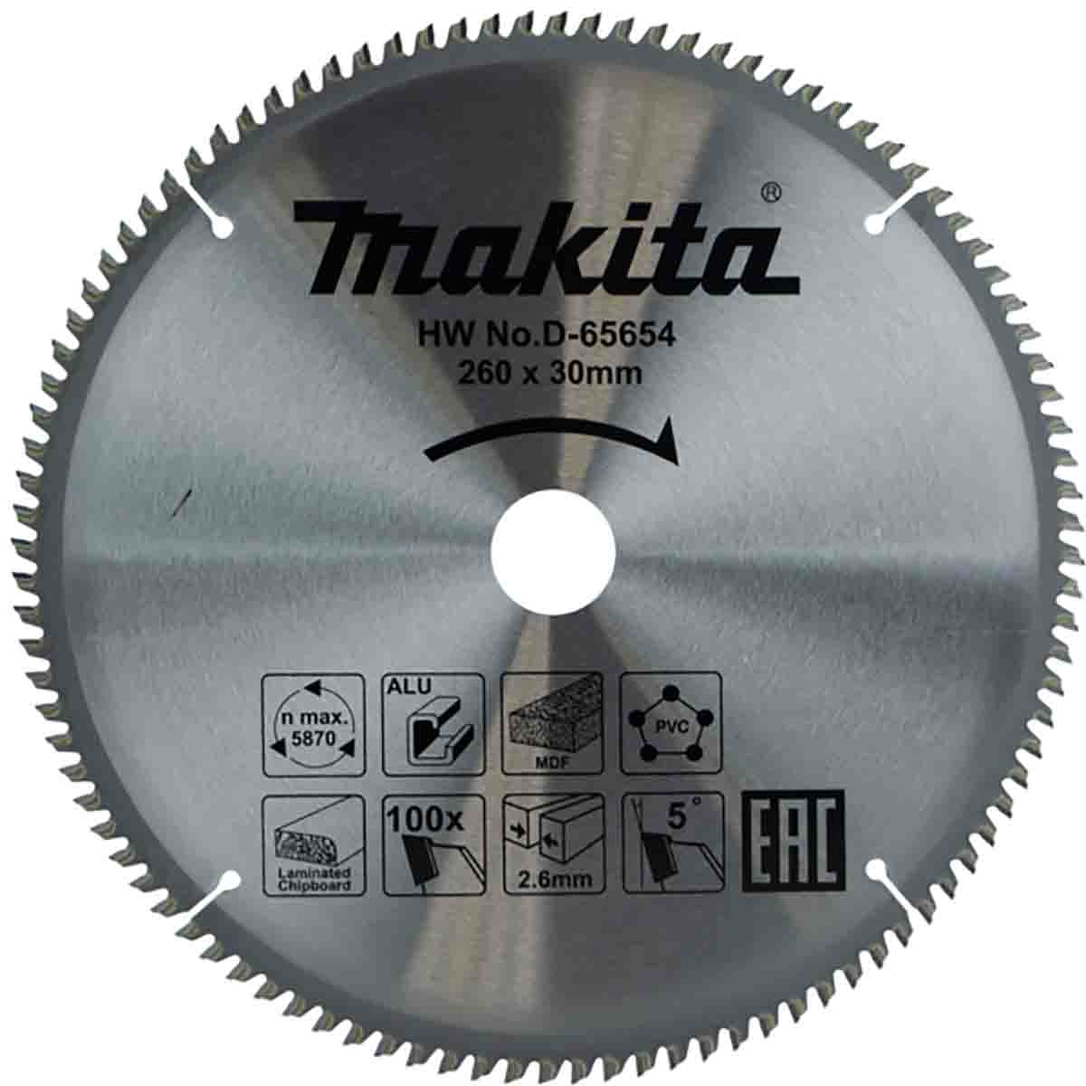 Makita Circular Saw Blade, Pack of 1