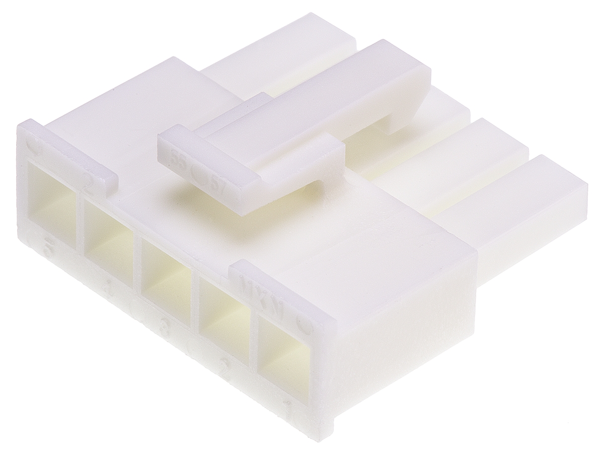Molex, Mini-Fit Jr Female Connector Housing, 4.2mm Pitch, 5 Way, 1 Row