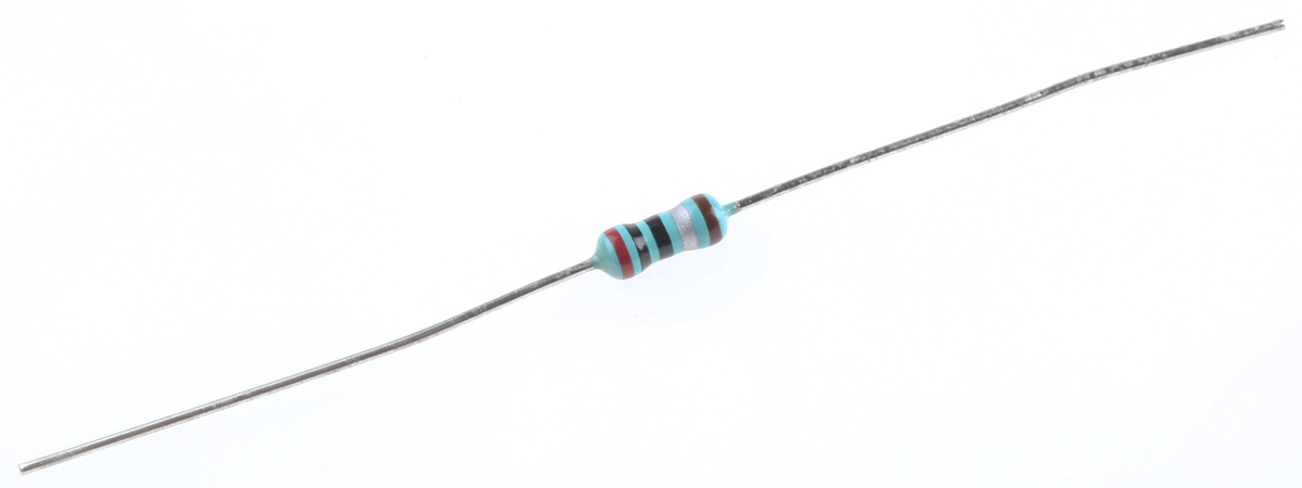 TE Connectivity 2Ω Metal Film Resistor 0.6W ±1% LR1F2R0