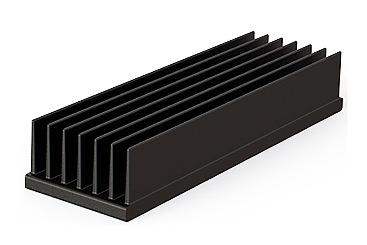 SPREADFAST Heatsink, Universal Rectangular Plastic, 65 x 25 x 15mm