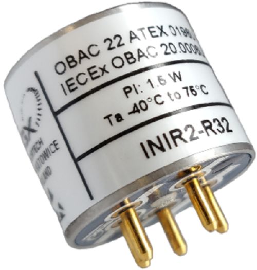 SGX Sensors INIR2-R32, Difluoromethane Gas Sensor IC for Industrial Safety