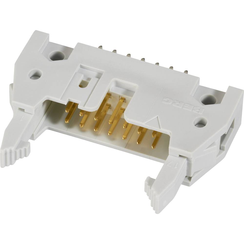 Amphenol Communications Solutions Quickie Series Vertical Through Hole PCB Header, 40 Contact(s), 2.54 mm Pitch, 2 Row,